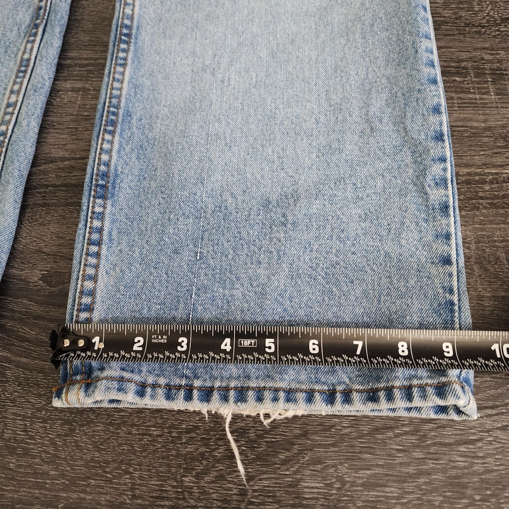Vintage Y2k US Polo Ralph Lauren Assn Baggy Jeans Mens 38x30 Blue  Skater Grunge - Picture 13 of 13